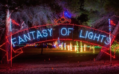 Family Holiday Traditions Fantasy of Lights