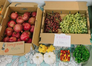 Bevy produce and goods